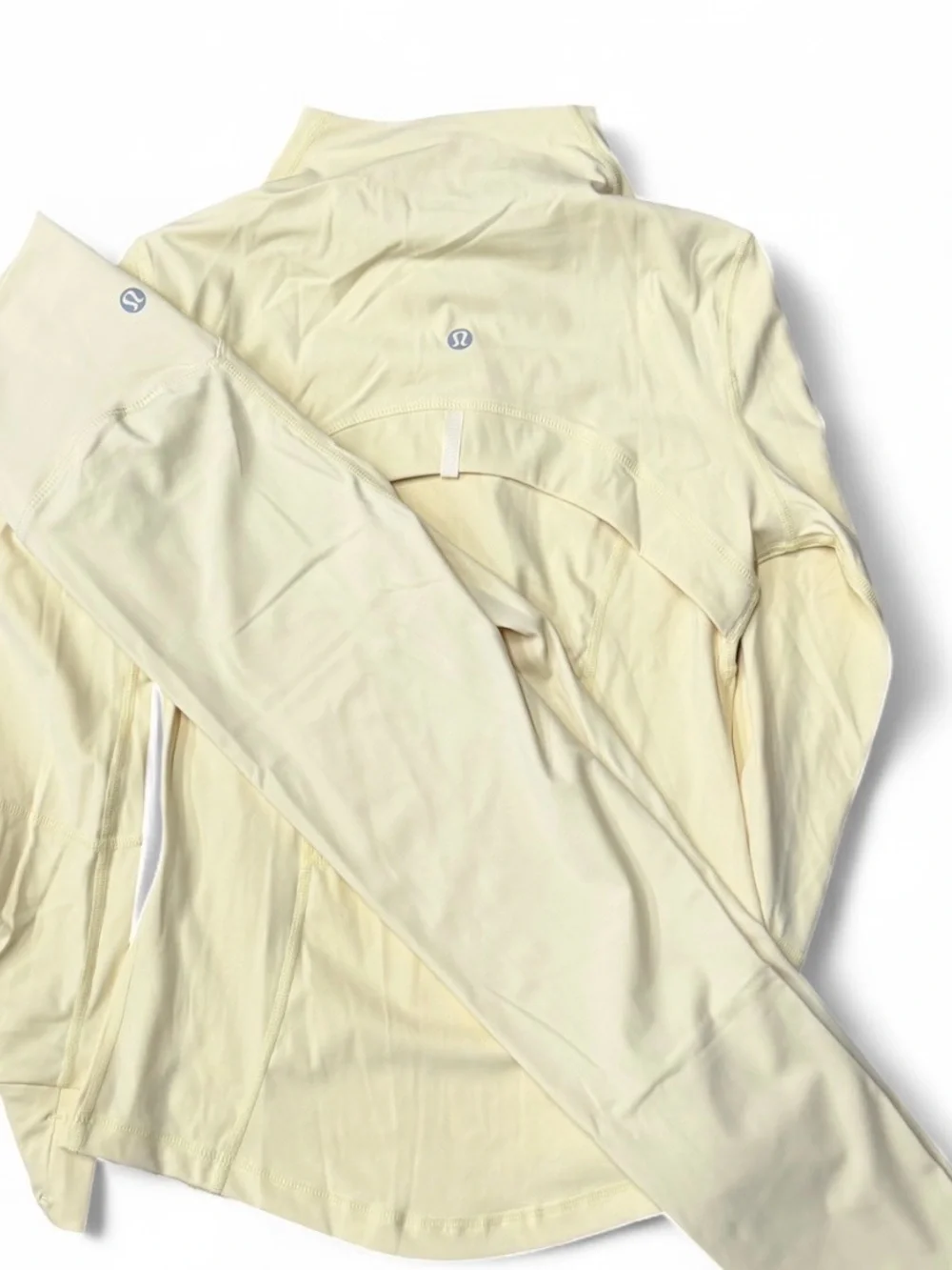 Lululemon Buttercream Set Full Zip Define Jacket and Leggings